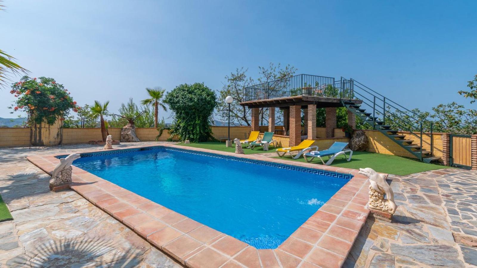 Villa Paraiso Andaluz Sedella By Ruralidays Ngoại thất bức ảnh