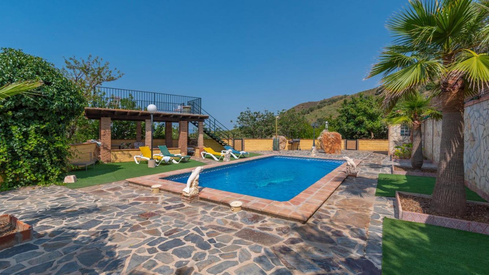 Villa Paraiso Andaluz Sedella By Ruralidays Ngoại thất bức ảnh